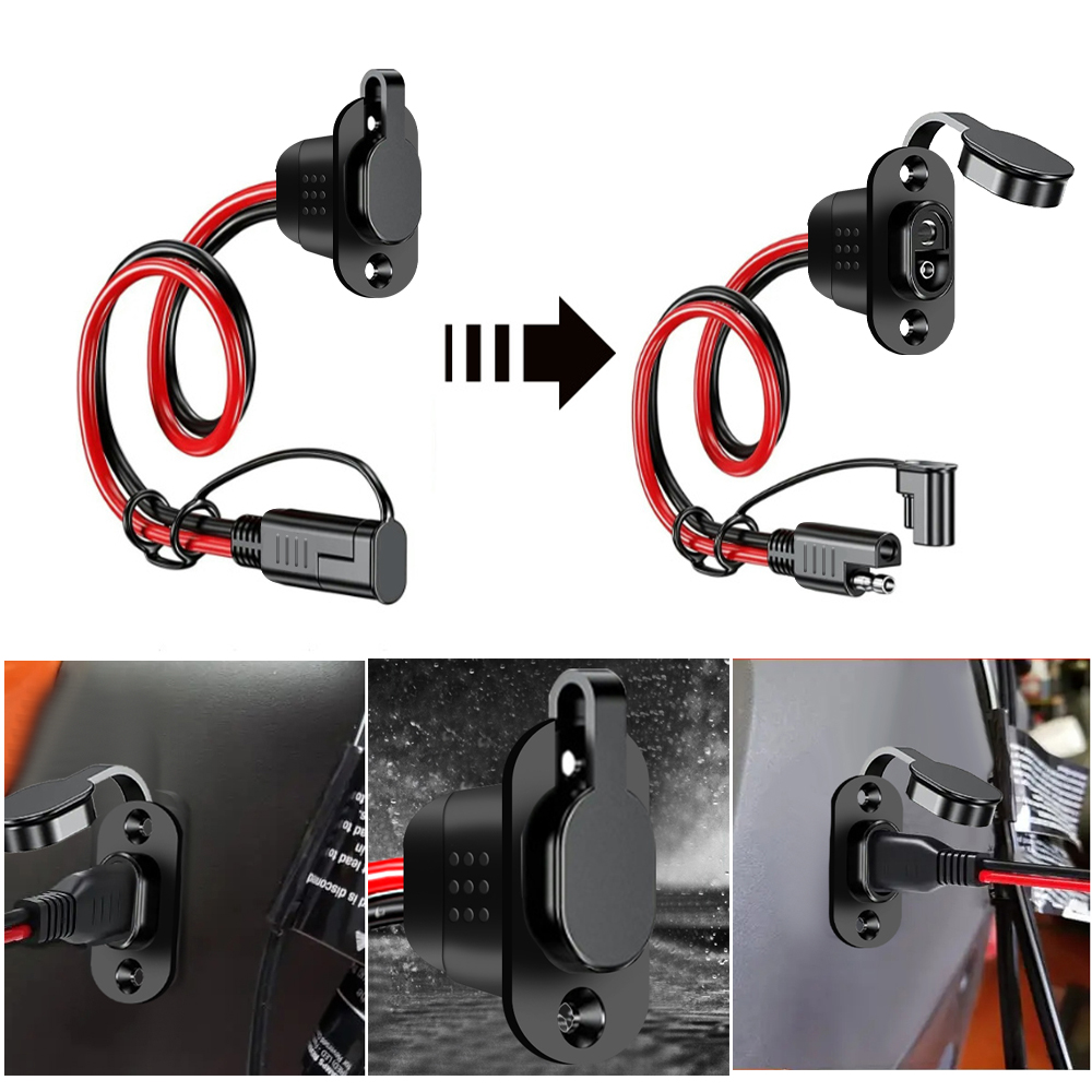 Women'S Fashion Harness - SAE Snelkoppeling Harnas SAE Adapter Stekker