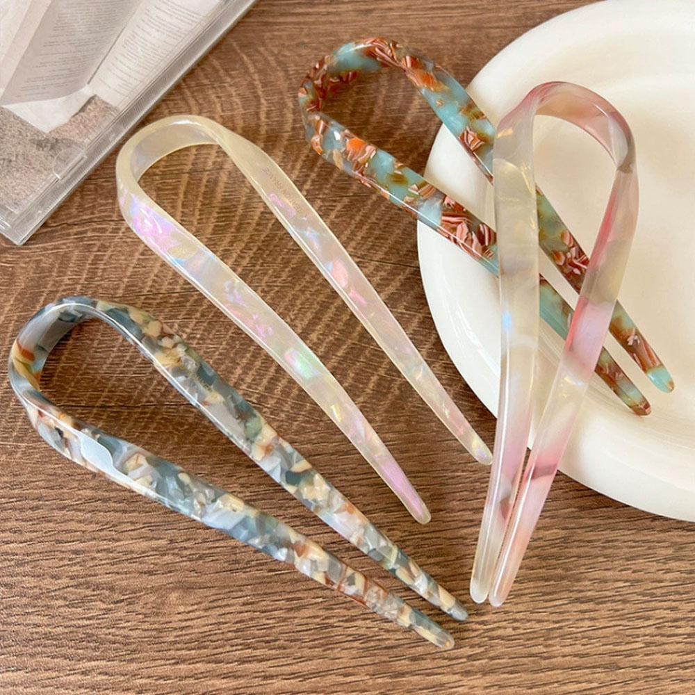 Women Fashion Hub - Retro U-vormige haarclip voor dames, elegant