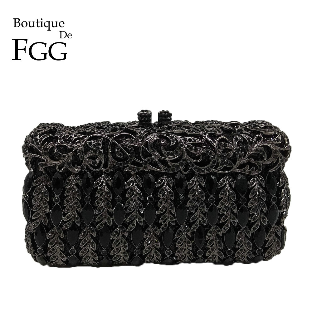 Women'S Fashion Boutique - Boutique De FGG Elegante Zwarte Kristal