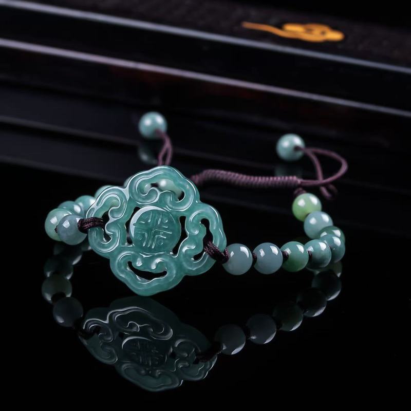 Women Fashion Designer - Natuurlijke Jadeiet A-kwaliteit Armband Origineel Ontwerp