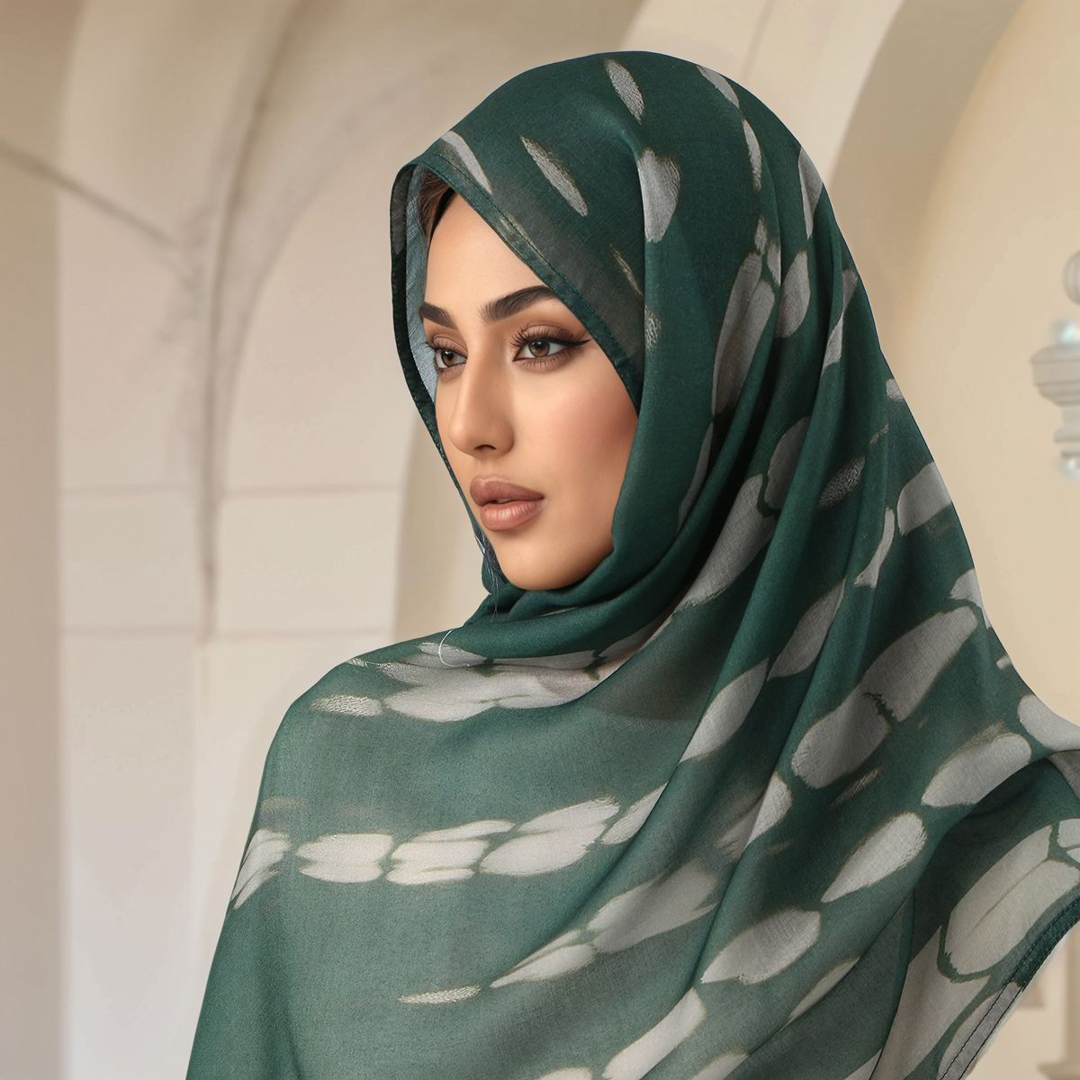 Women Fashion Malaysia - Nieuwe Afdrukken Rayon Hijab Sjaal Voor