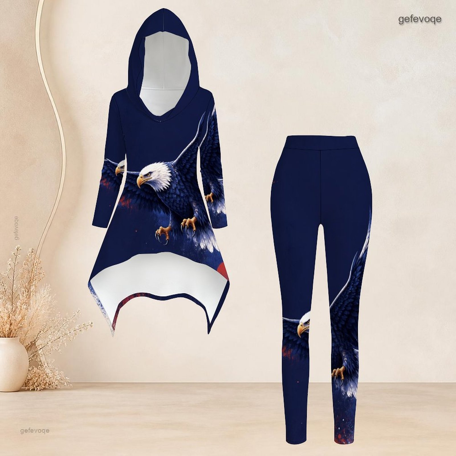Women Top Fashion - Modieus Dames Casual 2-delig Set: Hoodie