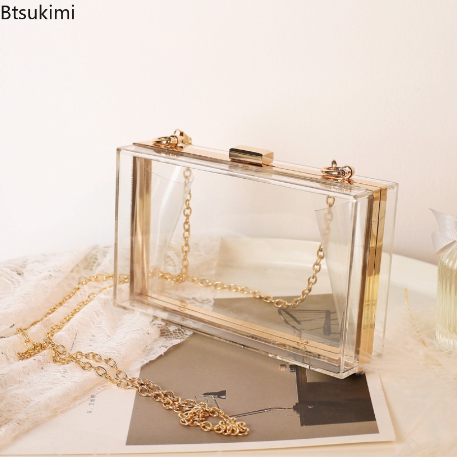 Women'S Fashion Boutique - Mode transparante acryl avond clutch bags