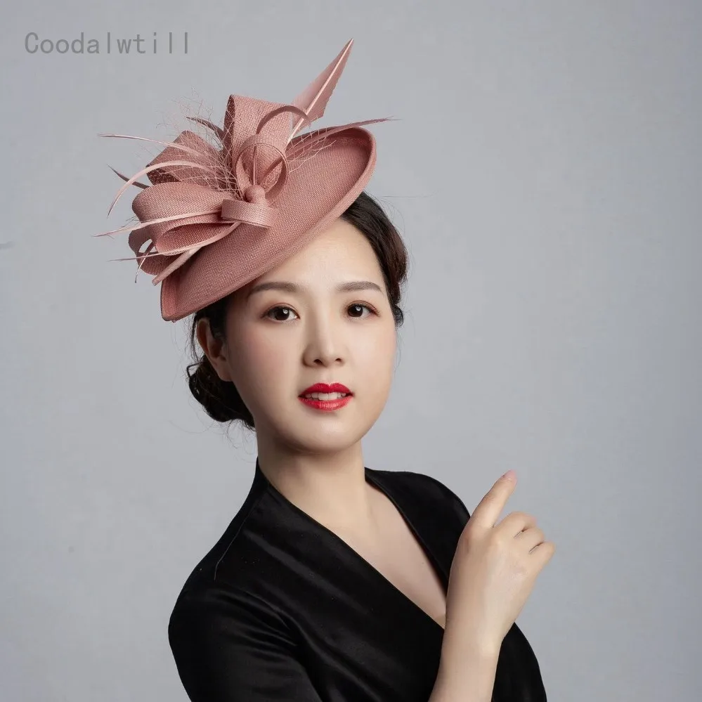 Women'S Fashion Melbourne - Dames Fascinator Hoed Bruiloften Kerk Chapeau