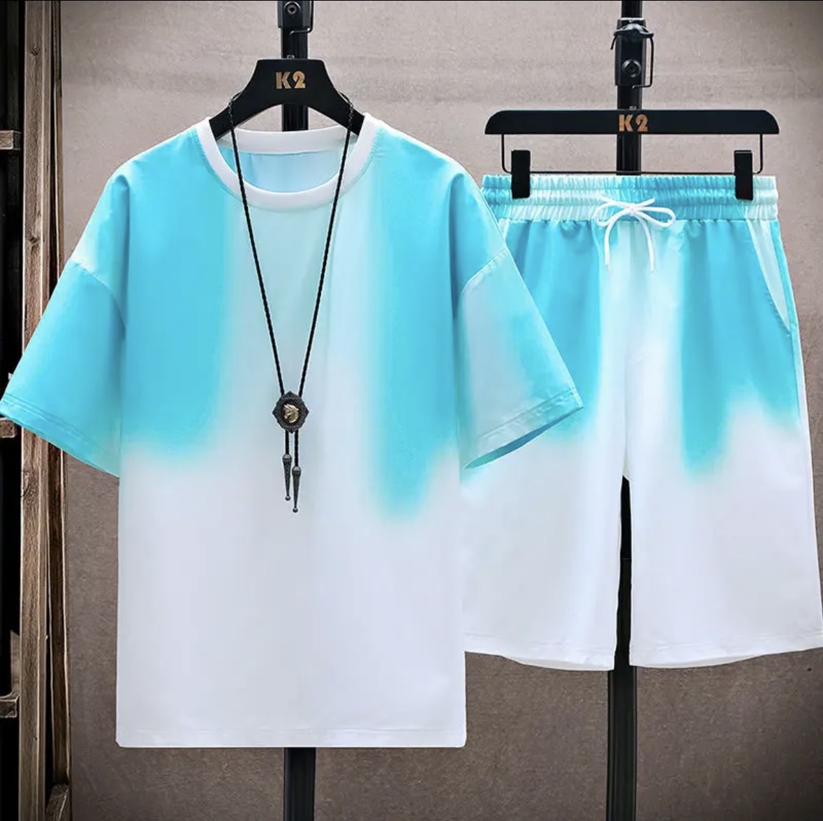 Women Top Fashion - Nieuwe, populaire zomerse set van ijszijde