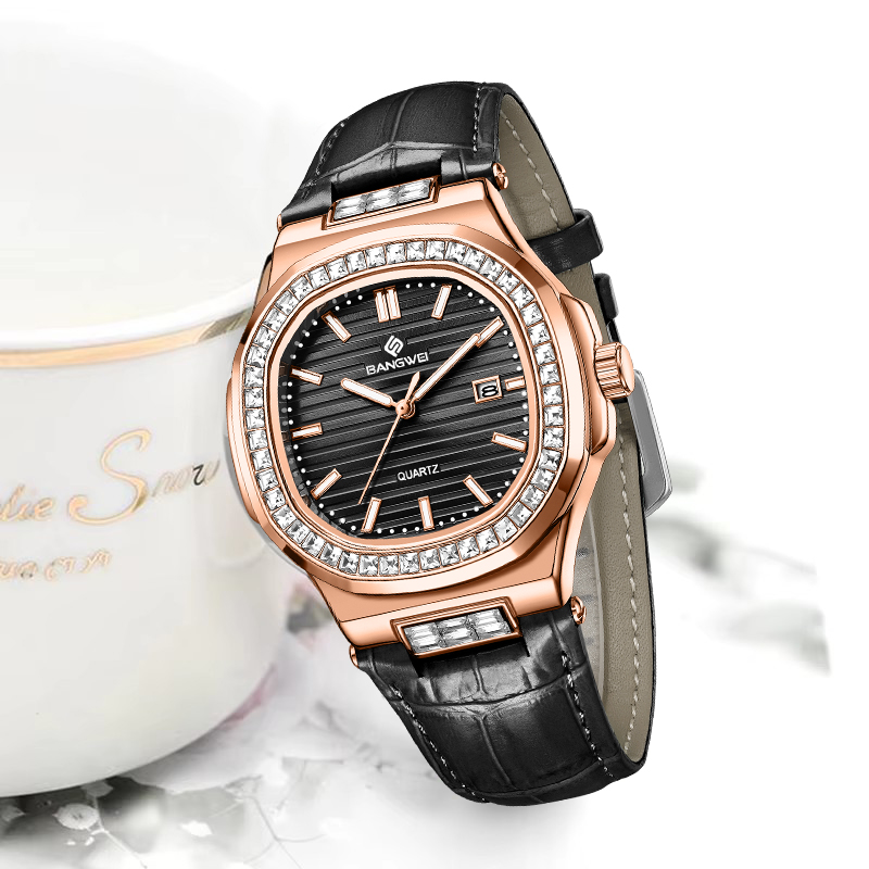 LIGE Bangwei Mode Eenvoudig Qu - Women'S Fashion Quartz Watch recensie en prijs