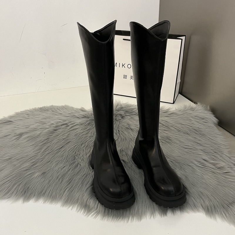 Retro blote gekleurde laarzen  - Winter Fashion Women Boots recensie en prijs