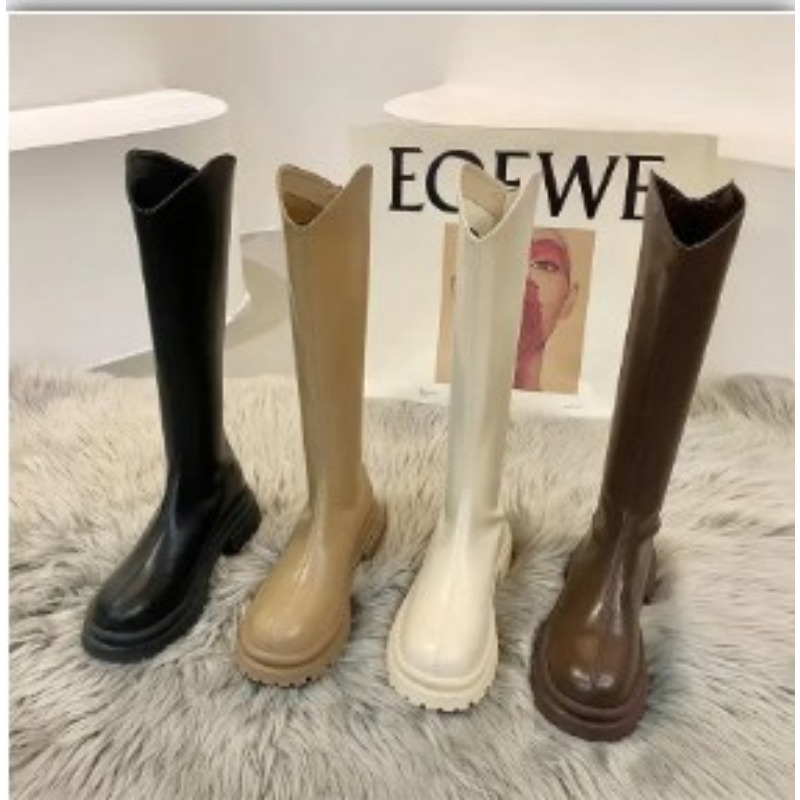 Retro blote gekleurde laarzen  - Winter Fashion Women Boots recensie en prijs