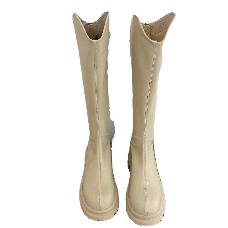 Retro blote gekleurde laarzen  - Winter Fashion Women Boots recensie en prijs