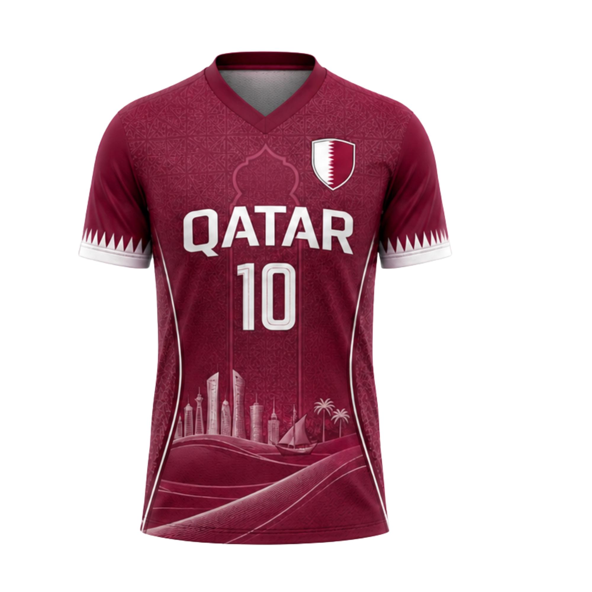 Qatar Jersey Heren Dames Voetb - Women Fashion Qatar recensie en prijs
