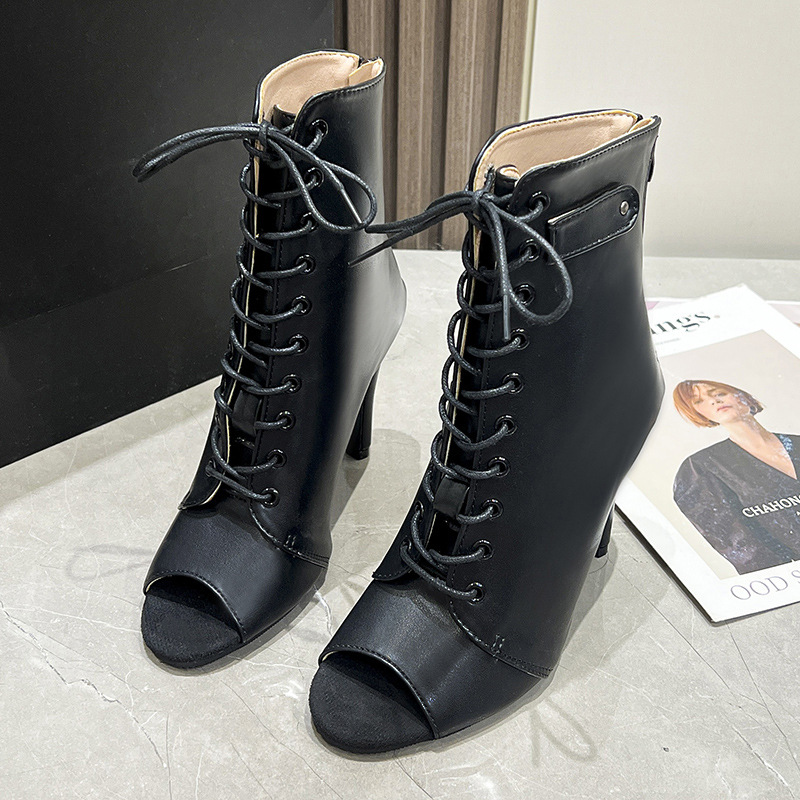 Nieuwe Baotou-sandalen voor da - Women'S Fashion Leather Boots recensie en prijs