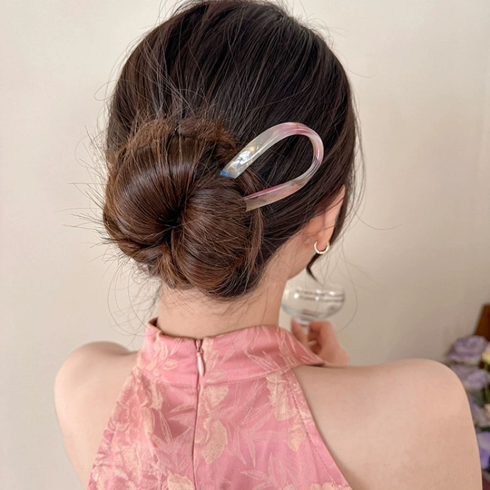 Retro U-vormige haarclip voor  - Women Fashion Hub recensie en prijs