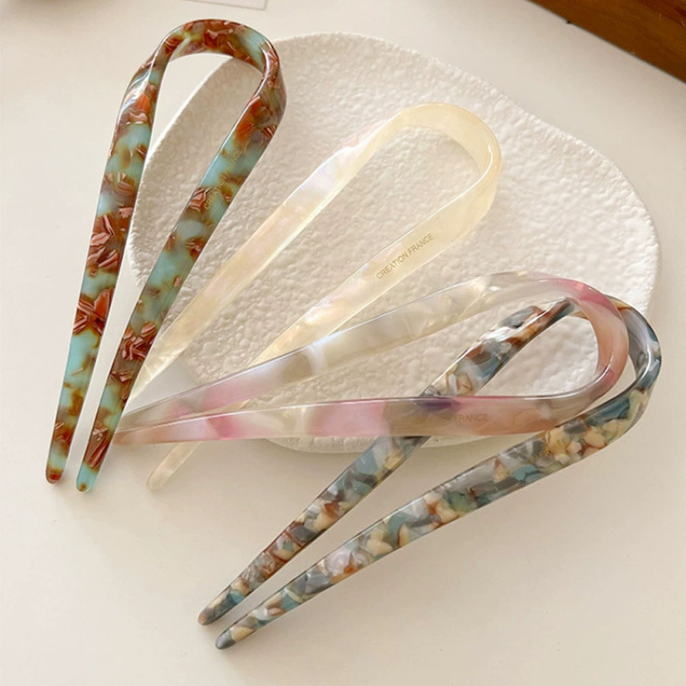 Retro U-vormige haarclip voor  - Women Fashion Hub recensie en prijs