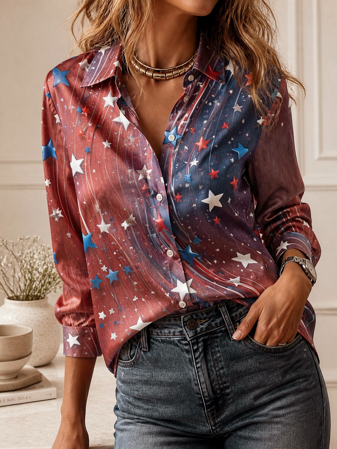 Elegante top met lange mouwen  - Women Top Fashion recensie en prijs