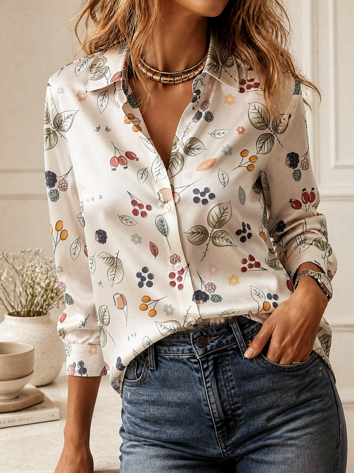 Elegante top met lange mouwen  - Women Top Fashion recensie en prijs