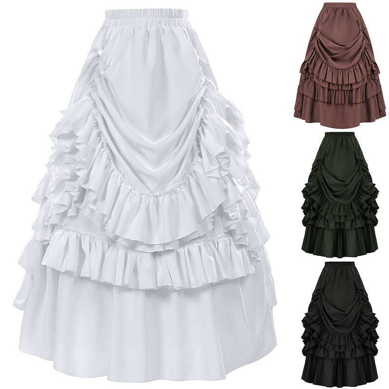 Retro gotische stijl korte rok - Women'S Fashion Victorian Era recensie en prijs