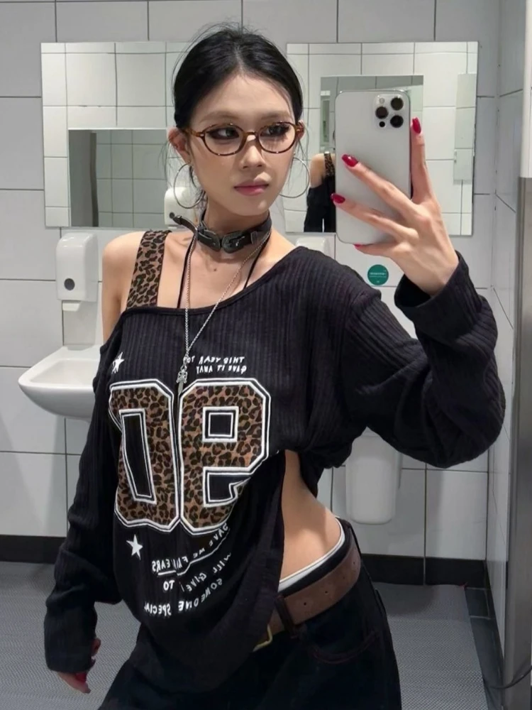 Y2K patchwork T-shirt met luip - Women Top Fashion recensie en prijs