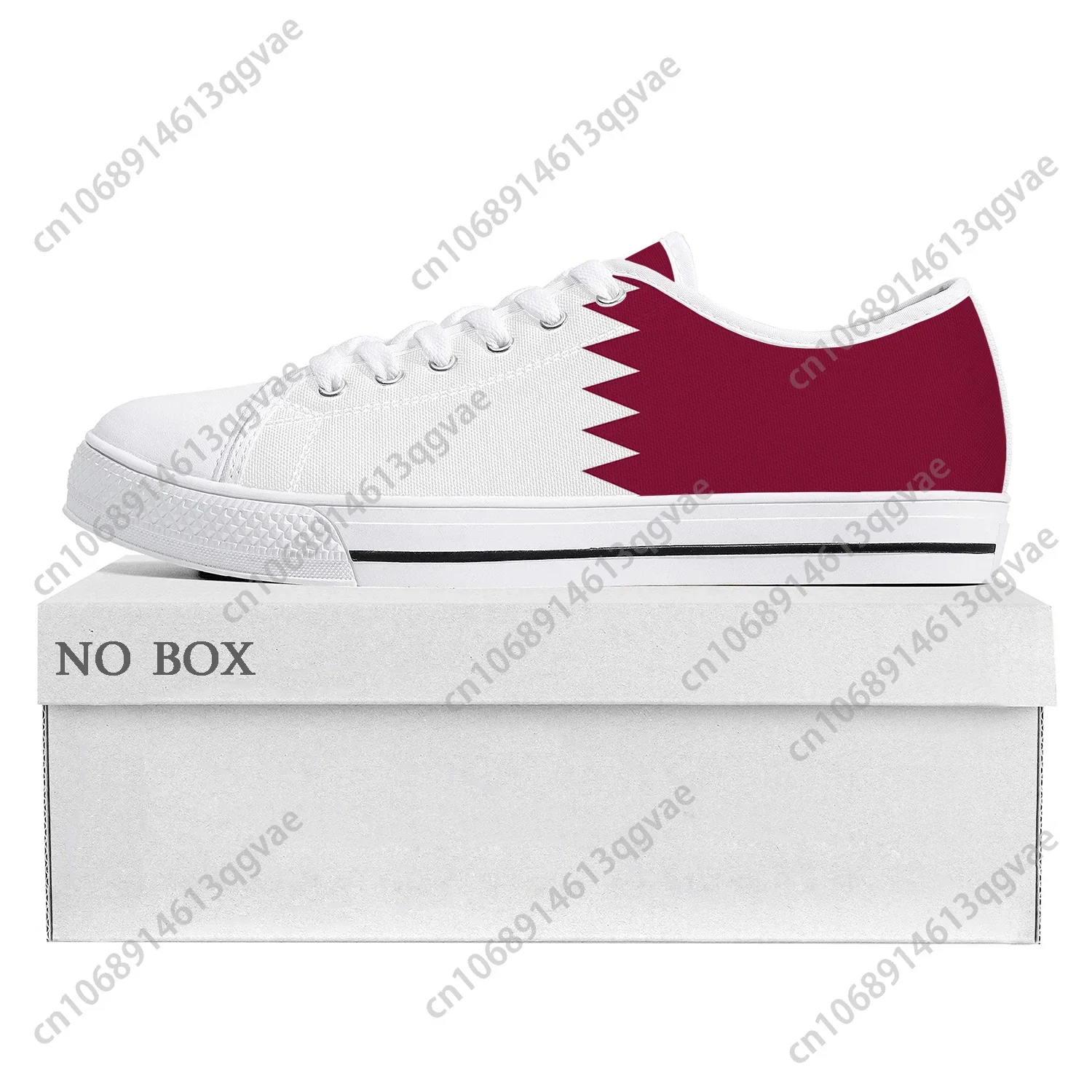 Qatar Vlag Lage Sneakers Hoge  - Women Fashion Qatar recensie en prijs