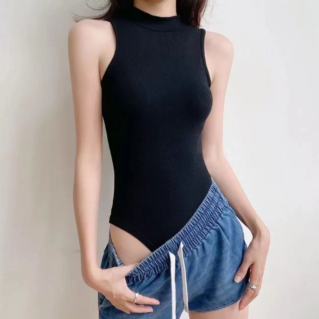 Dames sexy bodysuit met halve  - Turtleneck Bodysuit recensie en prijs