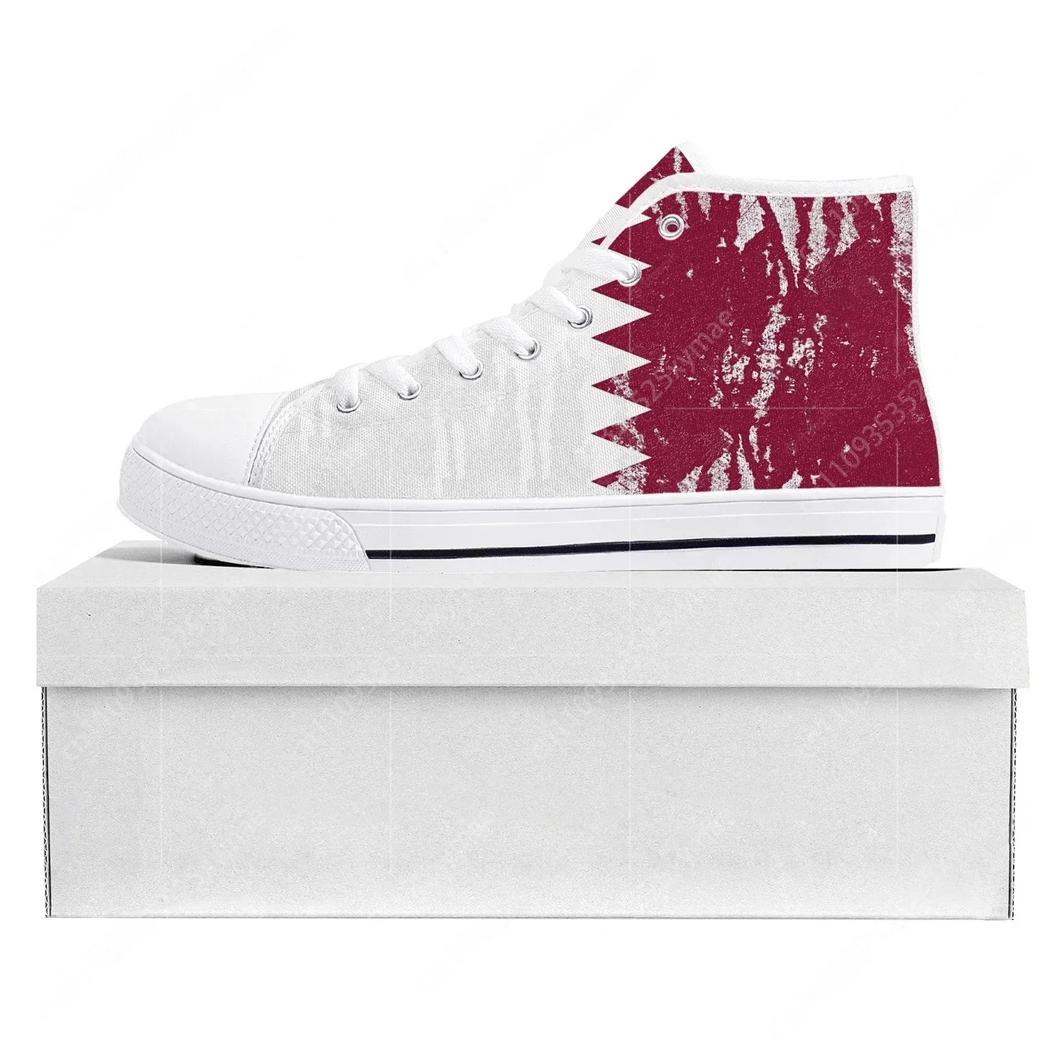 Qatar vlag hoge top hoge kwali - Women Fashion Qatar recensie en prijs