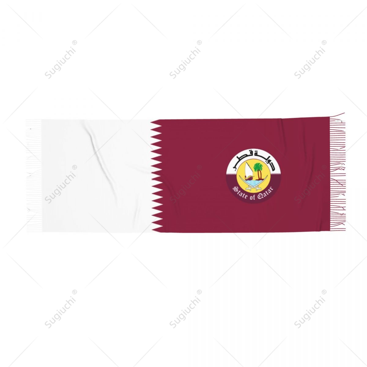 Qatar embleem vlag sjaal Pashm - Women Fashion Qatar recensie en prijs