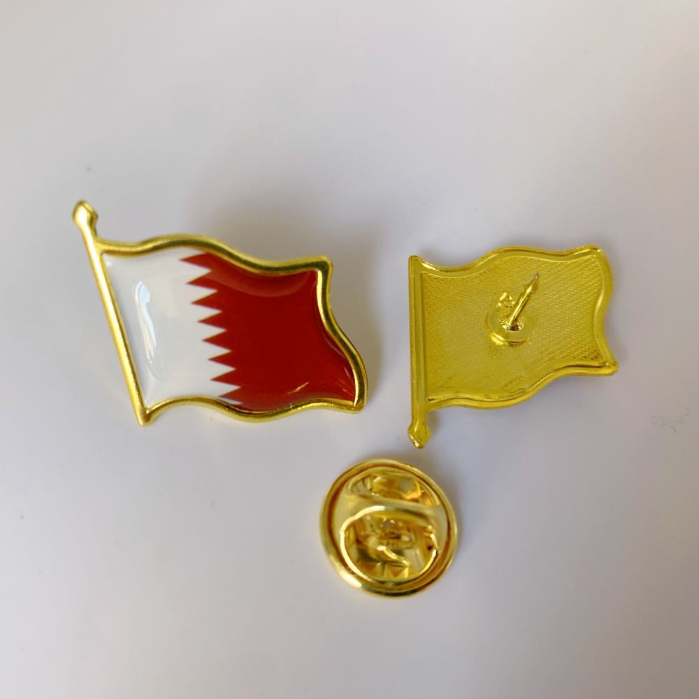 Qatar Vlag Lapelpin - Emaille  - Women Fashion Qatar recensie en prijs