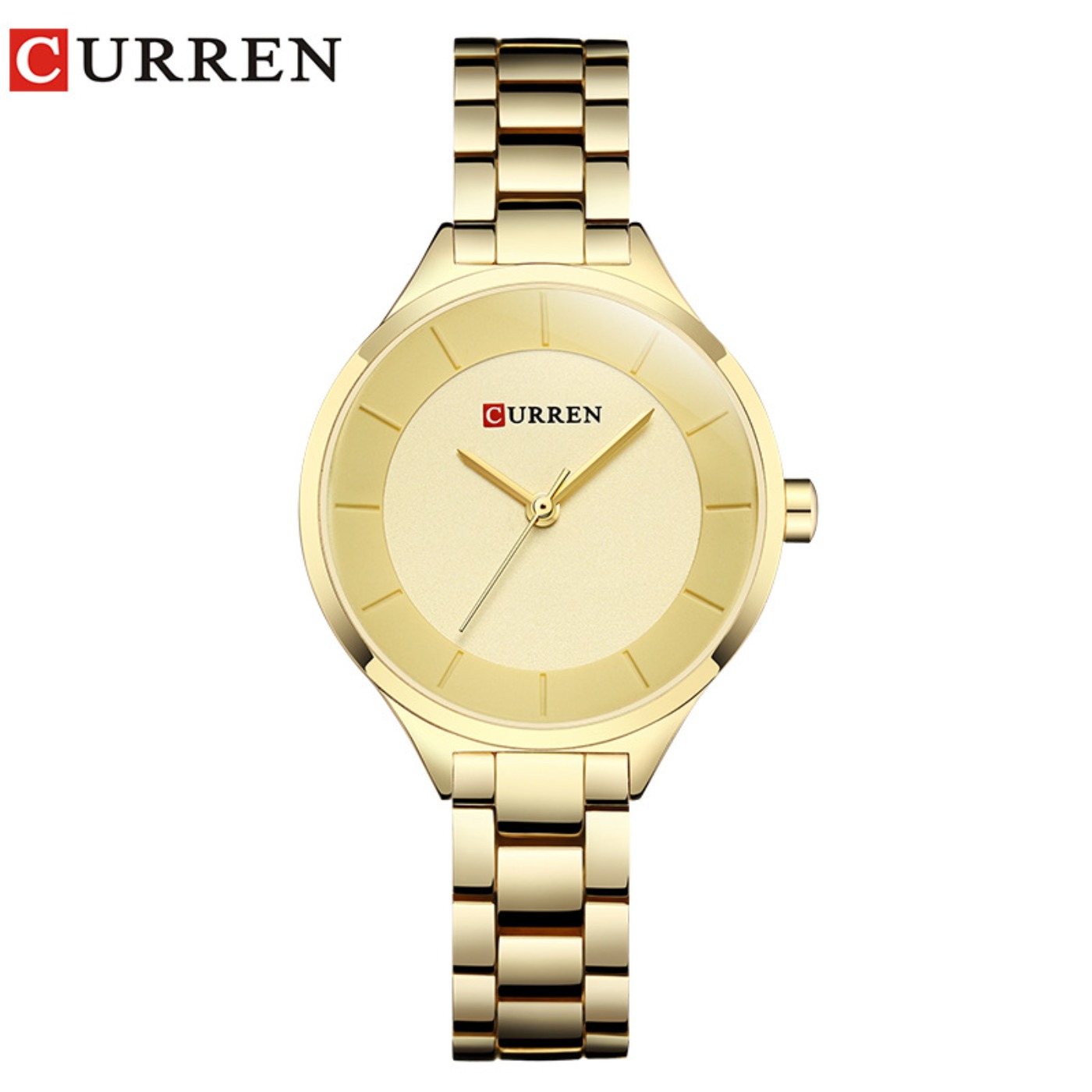 CURREN Nieuwe Eenvoudige Vrouw - Women'S Fashion Quartz Watch recensie en prijs