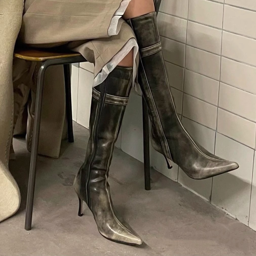 Sexy Designer Dames Hoge Laarz - Winter Fashion Women Boots recensie en prijs