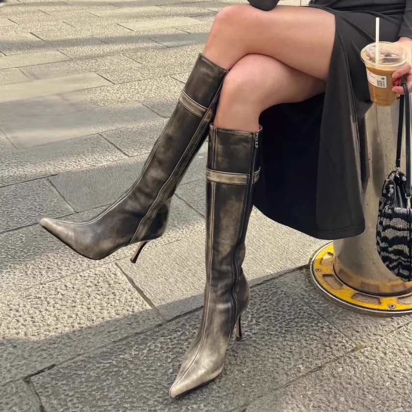 Sexy Designer Dames Hoge Laarz - Winter Fashion Women Boots recensie en prijs