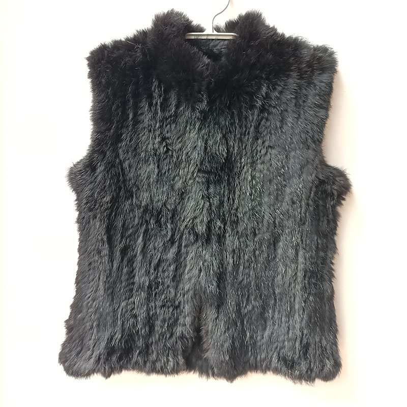 2023 Winter Zwart Gebreid Echt - Women'S Fashion Gilet recensie en prijs