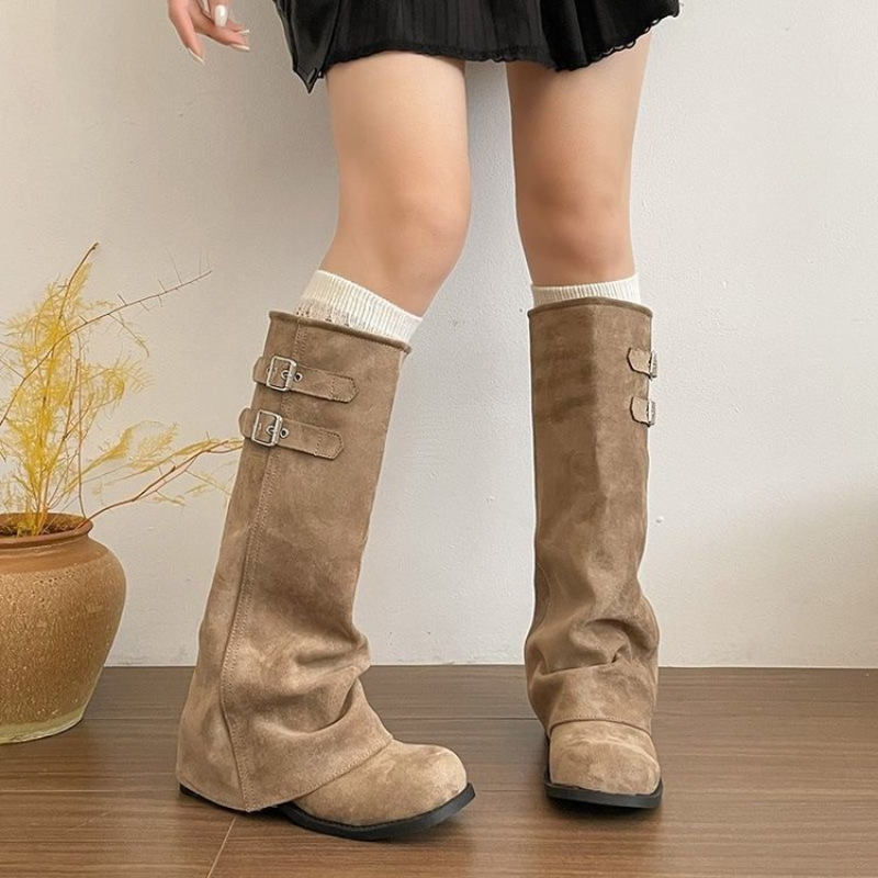 Y2K Koreaanse stijl retro knie - Winter Fashion Women Boots recensie en prijs