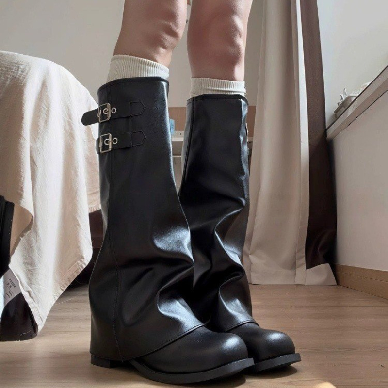 Y2K Koreaanse stijl retro knie - Winter Fashion Women Boots recensie en prijs