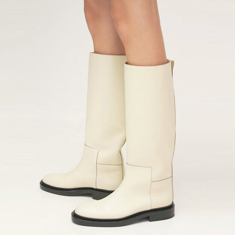 Meotina Dames Echt Leer Knieho - Women'S Fashion Leather Boots recensie en prijs