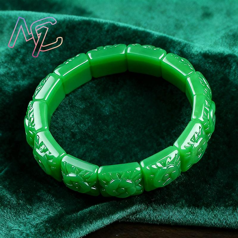 Echte Jade Bloem Armband Desig - Women Fashion Designer recensie en prijs