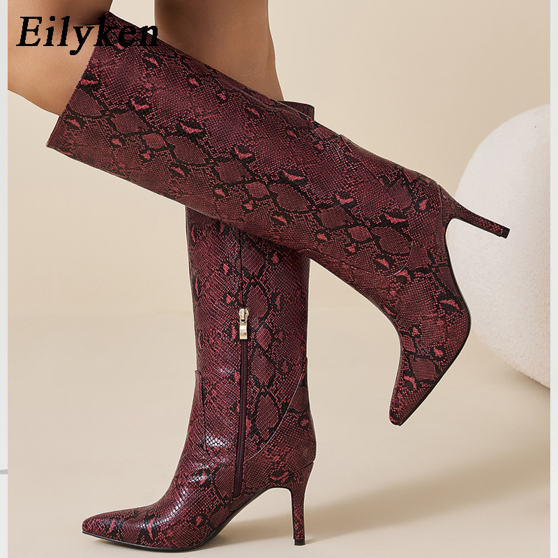 Eilyken Sexy Dunne Hoge Hakken - Winter Fashion Women Boots recensie en prijs