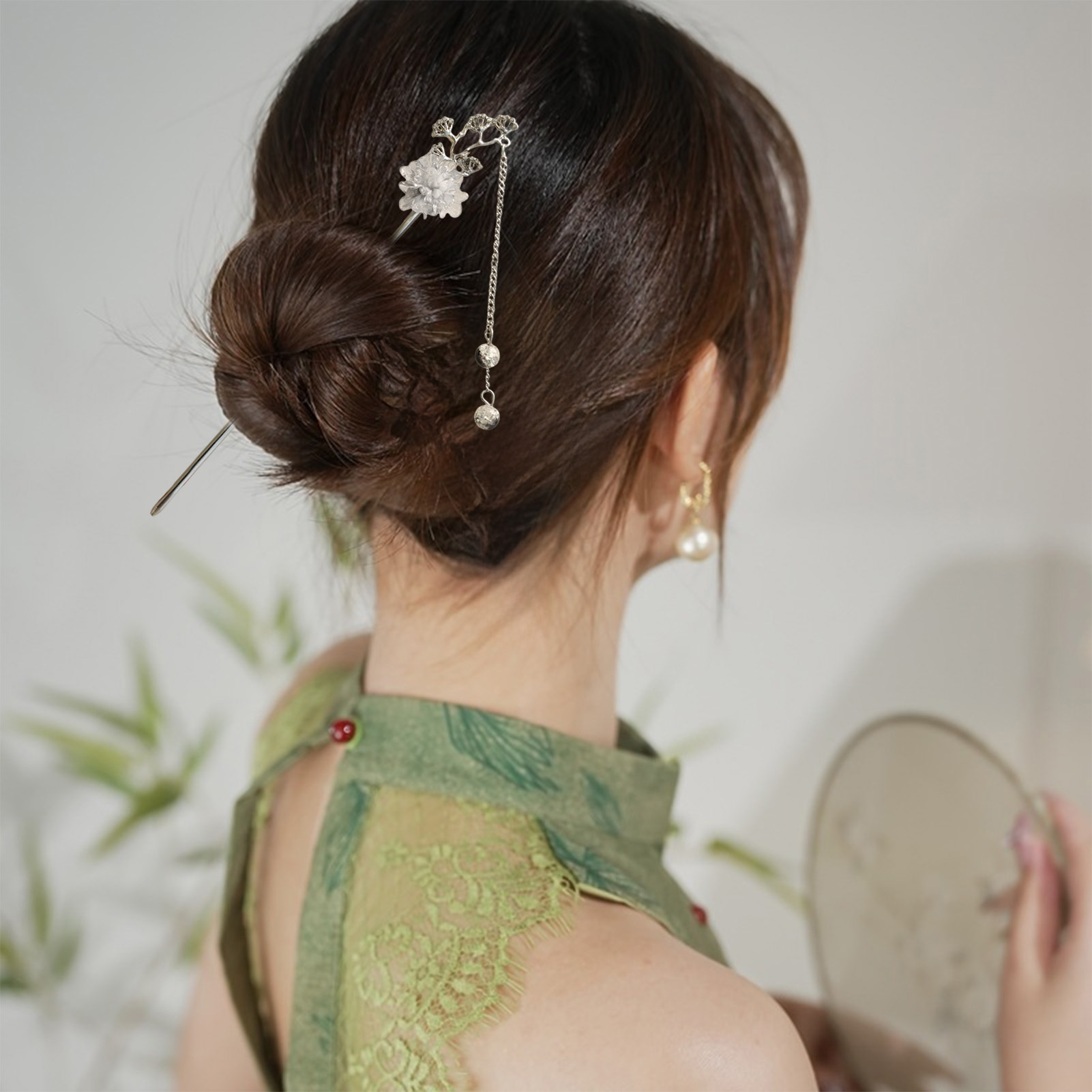 Elegante bloem haarstokjes vor - Women Fashion Hub recensie en prijs