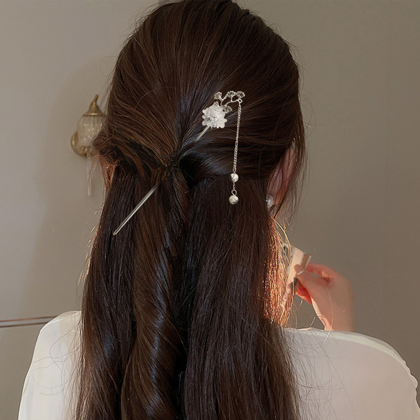 Elegante bloem haarstokjes vor - Women Fashion Hub recensie en prijs